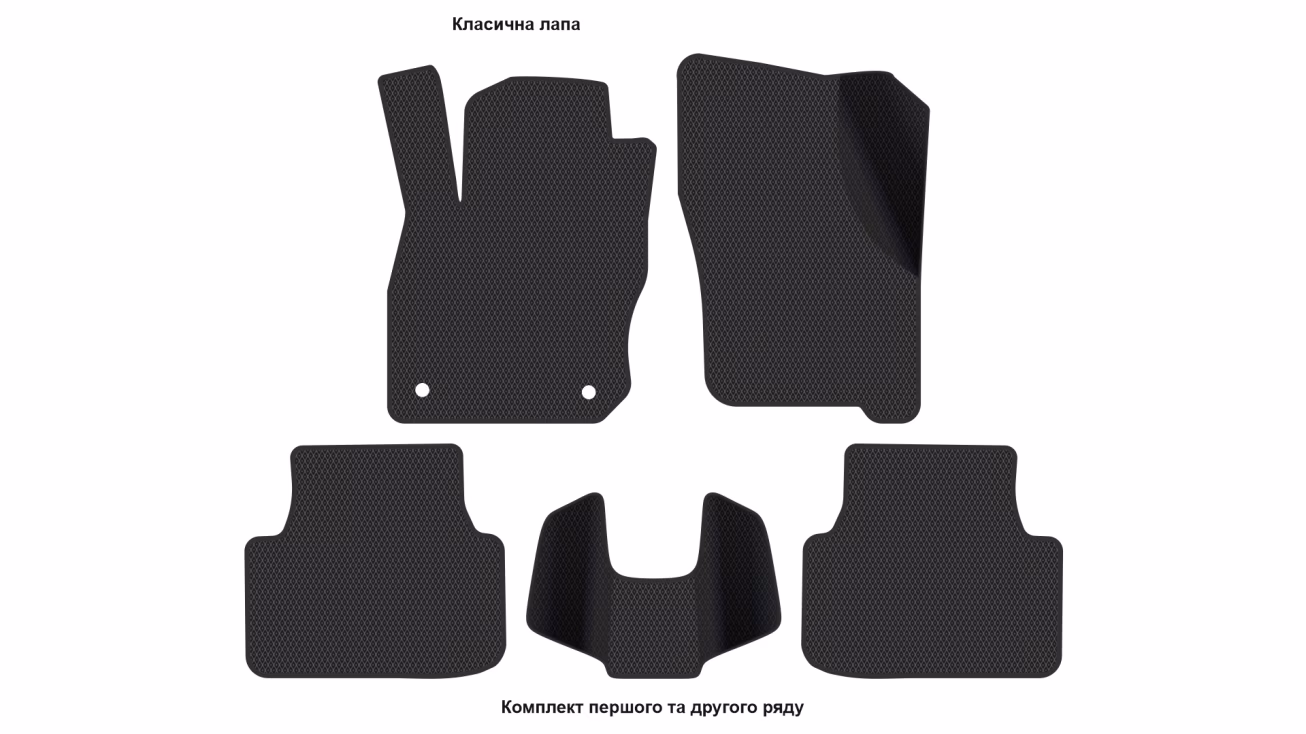 Interior mats for the Seat Leon (KL) ST 2020-… IV generation EU Hatchback - Фото 2