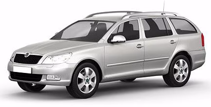 Килимки в салон Skoda Octavia A5 2004-2009 II покоління EU Universal до рестайлінг