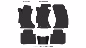Килимки в салон Subaru Forester SJ 2012-2018 IV покоління US Crossover - Фото 4