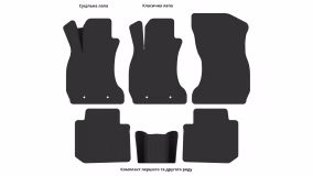 Килимки в салон Subaru Forester SJ 2012-2018 IV покоління EU Crossover - Фото 4