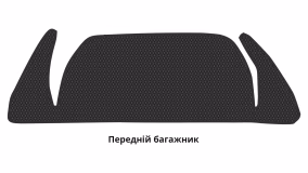 Килимки в салон Tesla Model X 2021-… I покоління US Crossover рестайлінг 6-ти місна - Фото 2