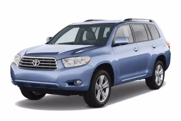 Килимки в салон Toyota Highlander XU40 2008-2013 II покоління EU Crossover 7-ми місна