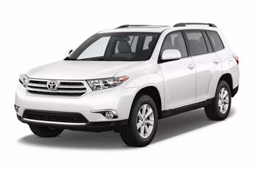 Килимки в салон Toyota Highlander XU40 2008-2013 II покоління EU Crossover 7-ми місна Hybrid