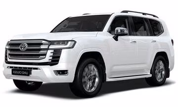 Килимки в салон Toyota Land Cruiser 300 2021-… X покоління EU Crossover 5-ти місна