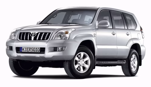 Килимки в салон Toyota Land Cruiser Prado J120 2002-2009 III покоління AE Crossover 7-ми місна