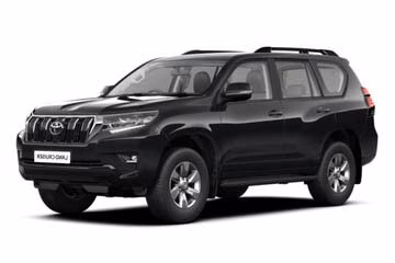 Килимки в салон Toyota Land Cruiser Prado J150 2017-2023 IV покоління EU Crossover 2 рестайлінг 7-ми місна