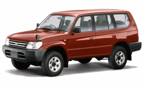 Килимки в салон Toyota Land Cruiser Prado J90 1996-2002 II покоління EU Crossover 5-ти дверна 7-ми місна