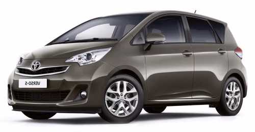 Килимки в салон Toyota Verso S 2009-2018 I покоління EU Minivan 5-ти місна