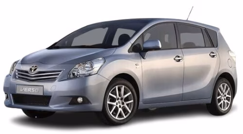 Килимки в салон Toyota Verso 2009-2018 I покоління EU Minivan 5-ти місна