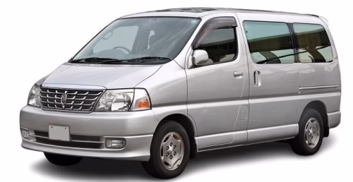 Килимки в салон Toyota Grand Hiace 2002-2005 IV покоління EU VAN