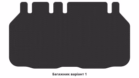 Килимки в салон Toyota Previa 2006-2019 III покоління EU Minivan 6-ти місна - Фото 2