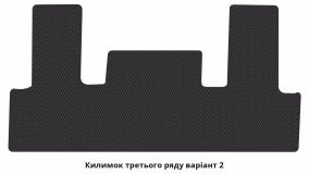 Килимки в салон Toyota Sequoia Platinum 2007-2022 II покоління US Crossover 7-ми місна - Фото 5