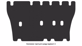 Килимки в салон Toyota Sienna XL20 2003-2009 II покоління US Minivan 7-ми місна - Фото 4