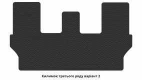 Килимки в салон Toyota Sequoia SR5 2017-2022 II покоління US Crossover рестайлінг 8-ми місна - Фото 4