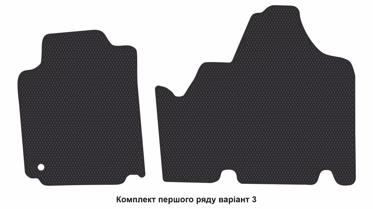 Interior mats for the Toyota ProAce 2013-2016 I generation EU VAN - Фото 4