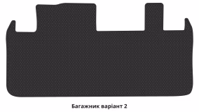Килимки в салон Toyota Sienna XL30 2010-2020 III покоління US Minivan 7-ми місна - Фото 3