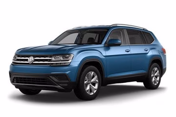 Килимки в салон Volkswagen Atlas 2016-2025 I покоління US Crossover 7-ми місна