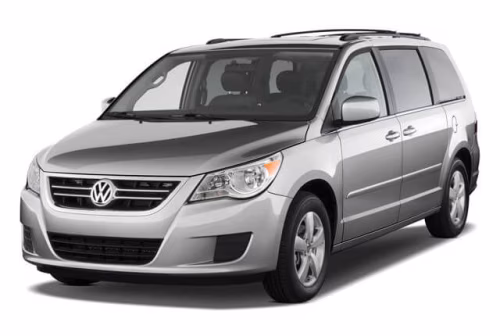Килимки в салон Volkswagen Routan 2009-2014 I покоління EU Minivan 7-ми місна