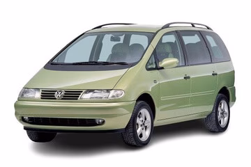 Килимки в салон Volkswagen Sharan (7M) 1995-2010 I покоління EU Minivan 7-ми місна