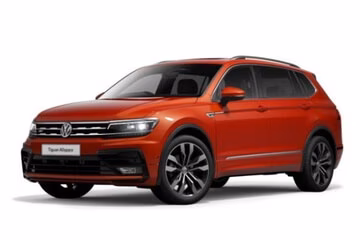 Килимки в салон Volkswagen Tiguan Allspace 2016-2024 II покоління US Crossover 7-ми місна