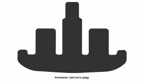 Килимки в салон Volkswagen Sharan (7N) 2010-2022 II покоління EU Minivan 6-ти місна - Фото 3