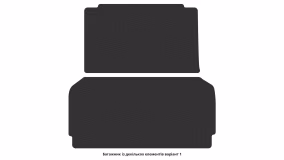 Килимки в салон Volkswagen Amarok 2010-2020 I покоління EU Pickup 4-х дверна - Фото 3