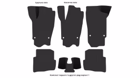 Килимки в салон Volkswagen Fox 2005-2011 I покоління EU Hatchback 3-х дверна - Фото 4