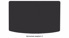 Килимки в салон Volkswagen Caddy (2K) 2015-2020 III покоління EU Minivan рестайлінг 4-х дверна 5-ти місна - Фото 2