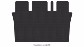 Килимки в салон Volkswagen Caddy (2K) 2015-2020 III покоління EU Minivan рестайлінг 4-х дверна 5-ти місна - Фото 4