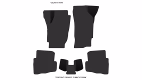 Килимки в салон Volkswagen Fox 2005-2011 I покоління EU Hatchback 5-ти дверна - Фото 2