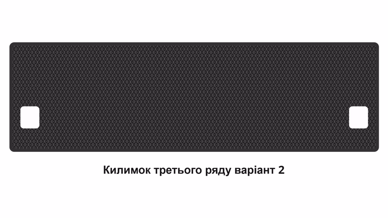 Килимки в салон Volkswagen Caddy (SB) 2020-… IV покоління EU Minivan 4-х дверна 7-ми місна Long - Фото 4