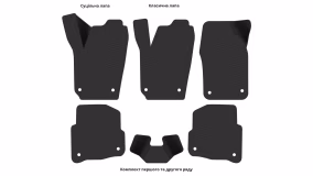 Килимки в салон Volkswagen Polo (IV) 2001-2009 IV покоління EU Hatchback 3-х дверна - Фото 3