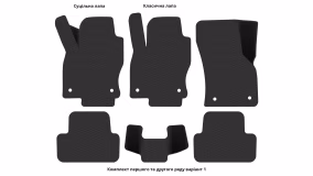 Килимки в салон Volkswagen Golf (VII) 2012-2020 VII покоління EU Hatchback 5-ти дверна - Фото 4