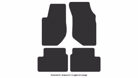 Interior mats for the Volvo 940 1990-1998 I generation EU Universal - Фото 2