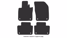 Interior mats for the Volvo S60 2018-… III generation EU Sedan - Фото 3